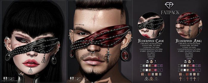 .:E.A.Studio:. Cain/Abel Blindfold BOY/GIRL 