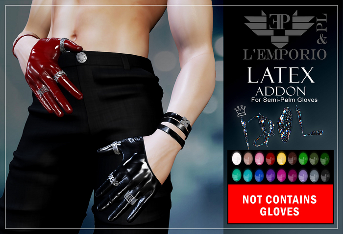 LATEX ADDON For   L'Emporio&PL ::*Idol*::Glove semi-palm