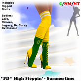 *FD* High Steppin' Boots [Boxed] Summertime