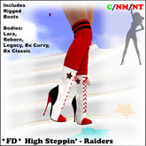 *FD* High Steppin' Boots [Boxed] Raiders