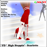 *FD* High Steppin' Boots [Boxed] Scarlette