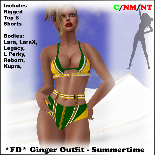 *FD* Ginger Outfit [Boxed] Summertime