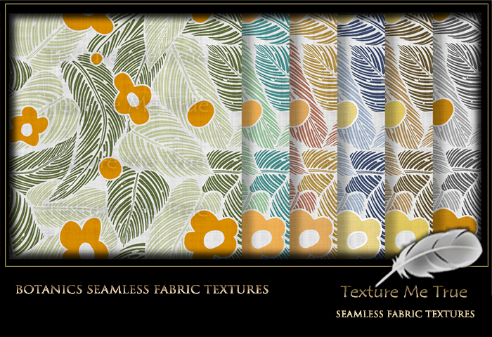 TMT Botanics seamless fabric textures
