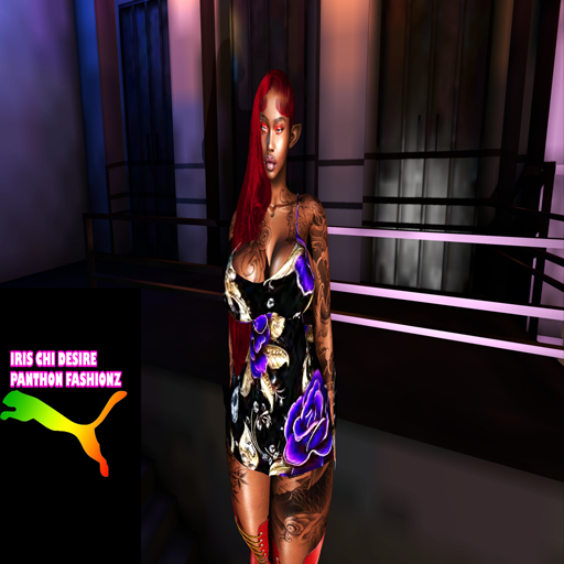 Diamond Purple/Gold Dress