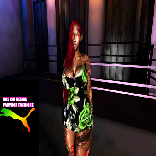 Diamond Green Dress