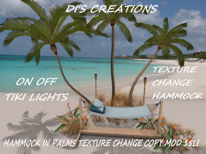 HAMMOCK IN PALMS TEXTURE CHANGE