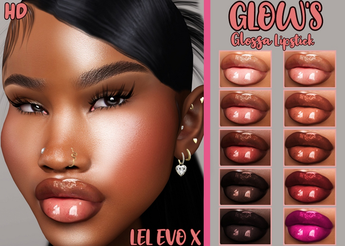 GLOW'S-GLOSSA LIPSTICK