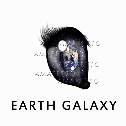 Earth Galaxy Stud