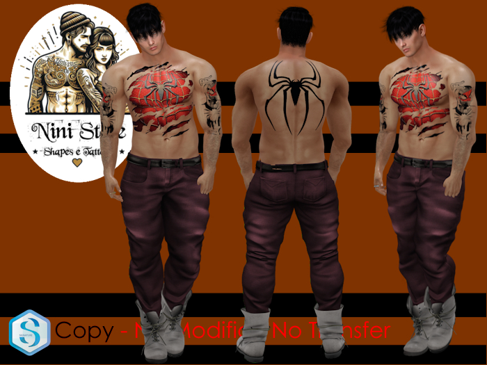 .::.[N.S] .::. Tattoo Web Slinger