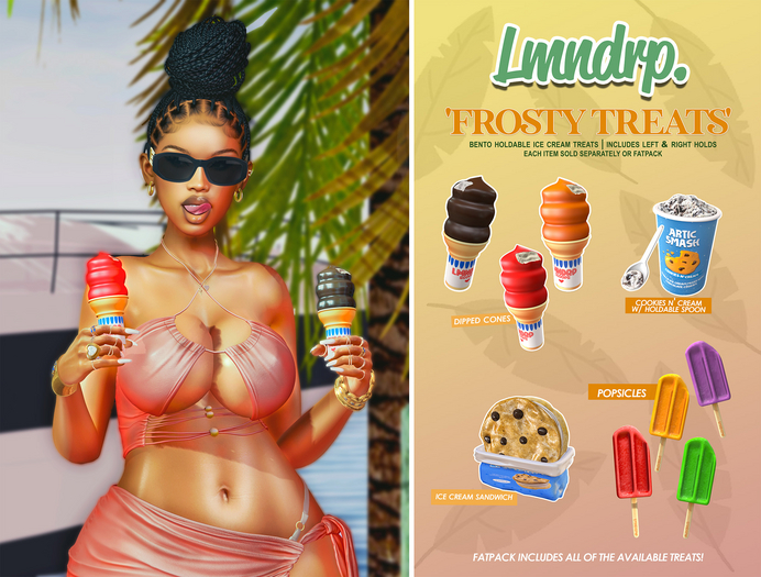 lmndrp. - frosty treats - cherry dipped cone