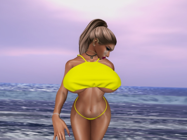 ALMOST A BIKINI YELLOW