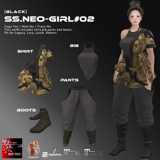 Ss.Neo-GIRL#02 - black