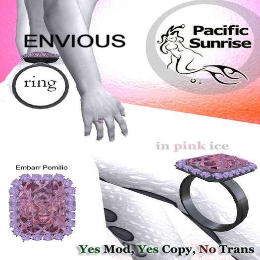 (PS) Envious Ring - Pink