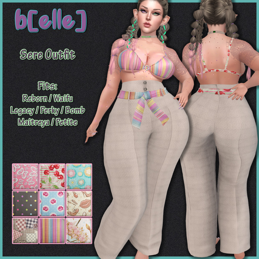 DEMO_b[ELLE] Sere Outfit Cream