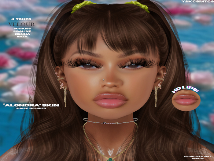Second Life Marketplace - #Y2KCSMTCS - ALONDRA SKIN EVOX [UNPACKER]