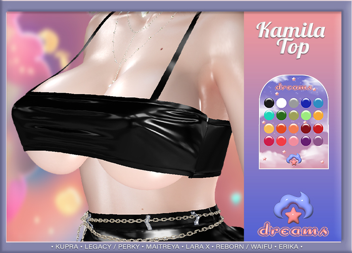 - DS - Kamila Top -FATPACK- [ ADD ]