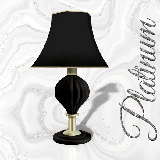 Black Gold Lamp
