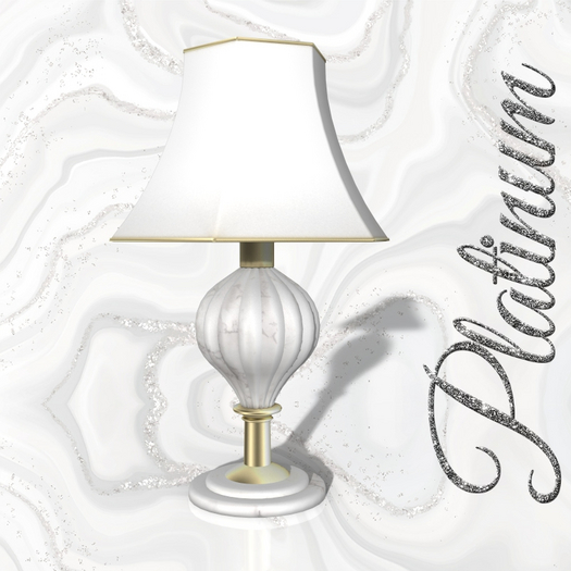 White Gold Lamp