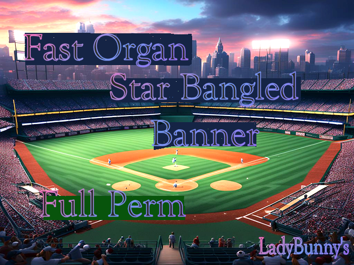 Bunny's sounds -Organ-Fast Star Spangled Banner
