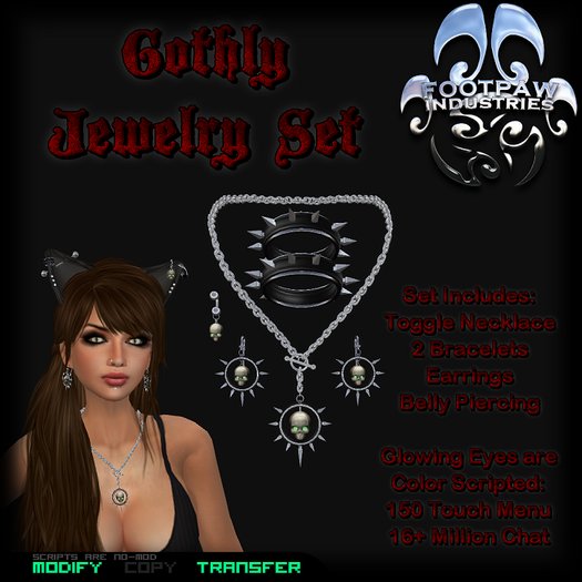 [FPI] Gothly Jewelry Set