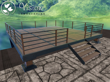 Vision Lookout Deck - Simple Rails