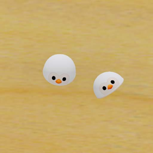 Bonnet Pingouin Blanc