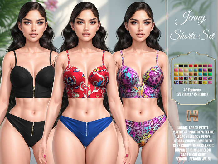 [hh] Jenny Shorts Set