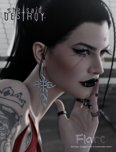 SSD. Flare Earrings - Fatpack