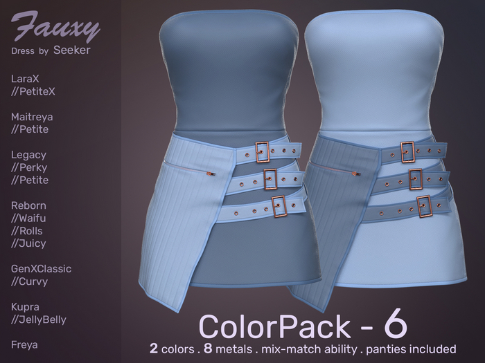 [seeker] Fauxy ColorPack 6