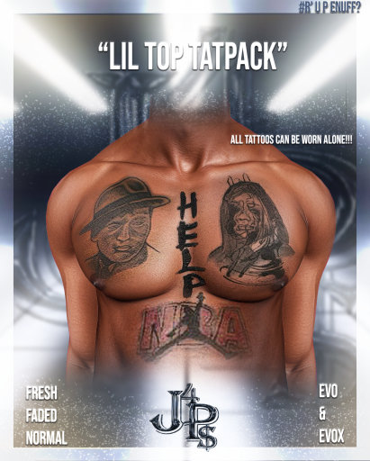 #Just4P$ "Lil Top" Tatpack