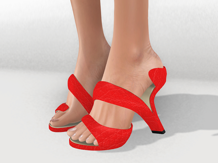 Aldra. Sasha Heels (Red)
