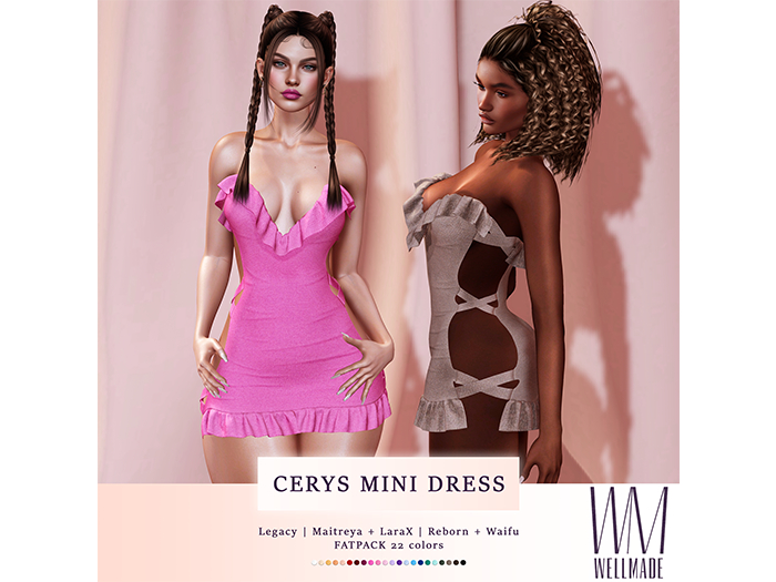 [WellMade] Cerys Mini Dress