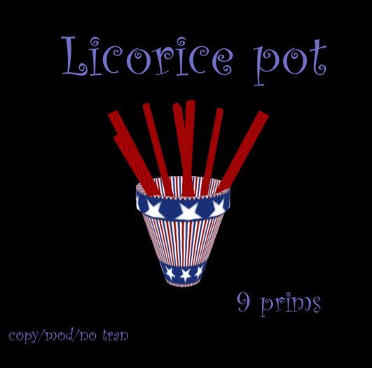 Licorice Pot