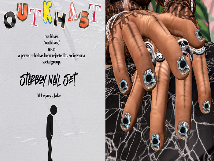 OUTKHAST - Starboy Nail Set 