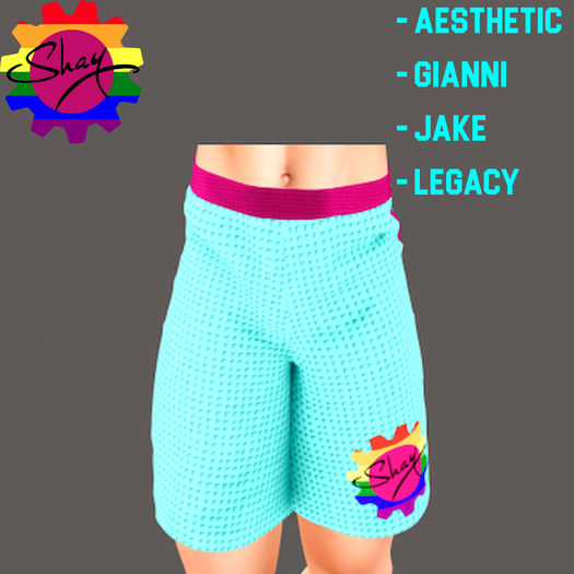 Shay-Gear Logo Sports Shorts
