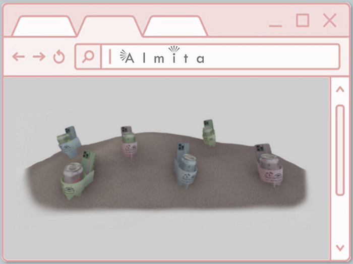 Almita - Beach cup holder FP