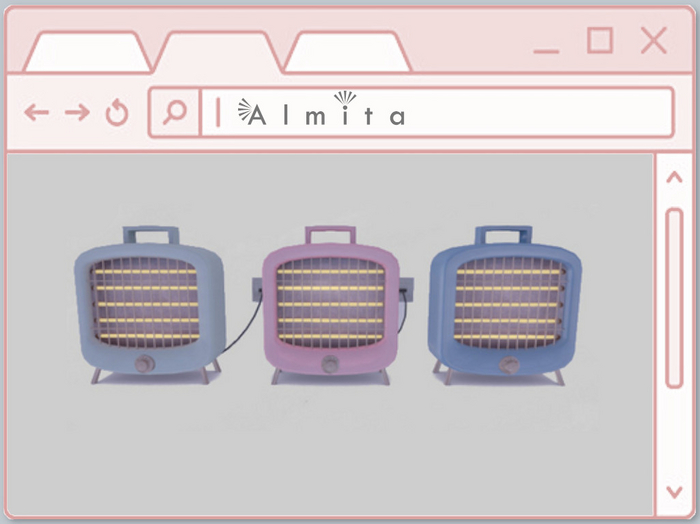Almita - Vintage Space Heater FP