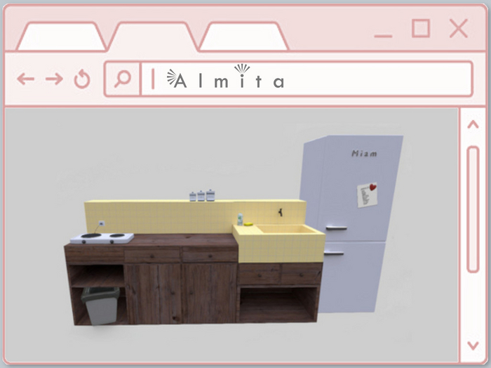 Almita - Vintage Kitchen (Yellow) FP