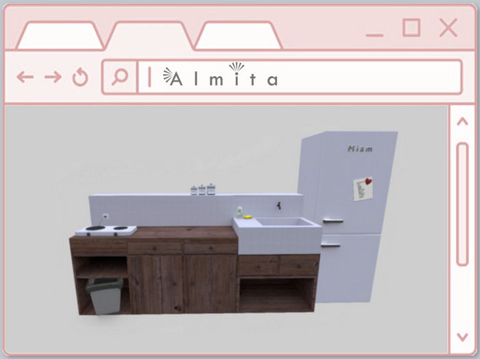 Almita - Vintage Kitchen (White) FP