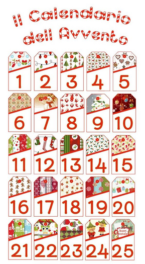 DELUXE ITALIAN ADVENT CALENDAR BOARD- COUNTDOWN TO CHRISTMAS -GIVE DAILY HOLIDAY SURPRISES GIFTS <PROMO SALE OFFER>