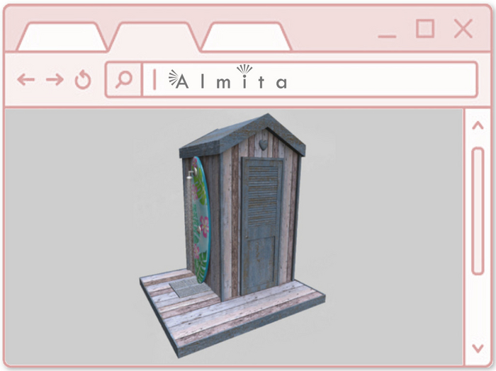 Almita - Beach hut (Blue)