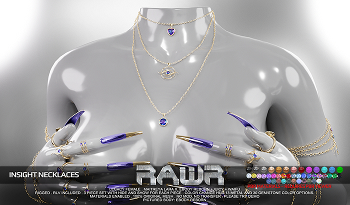 RAWR! Insight Necklace DEMO (add me)
