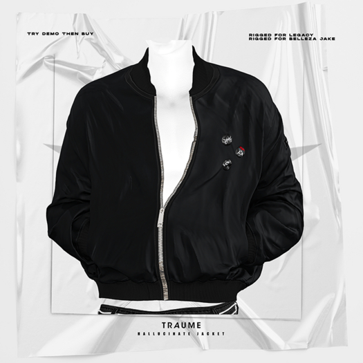 [Traume] Hallucinate Jacket Black