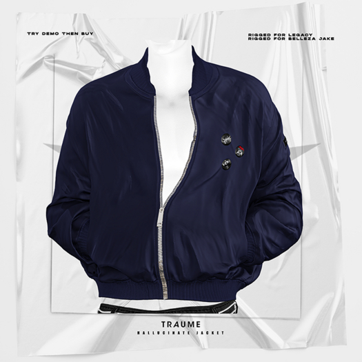 [Traume] Hallucinate Jacket Navy Blue