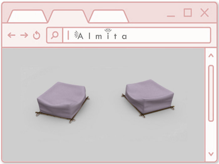 Bamboo Cushion - Almita