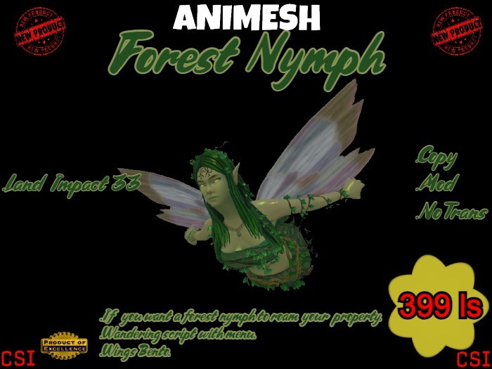 AniMesh Forest Nymph (box)