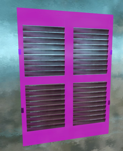 Shutter Blinds w/ COLOR HUD Scripted w/ Sounds PBR
