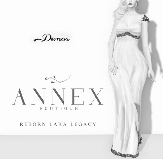 The Annex - Satin Evening Dress DEMOS 