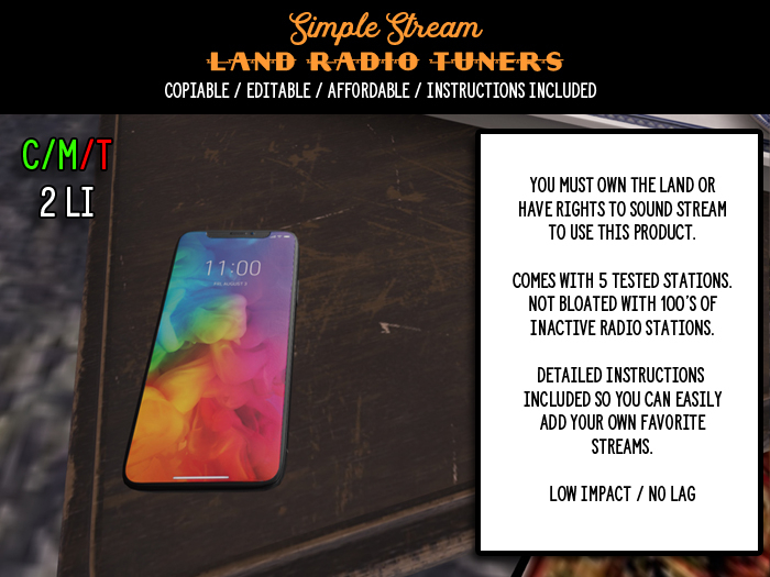 Simple Stream Cell Phone