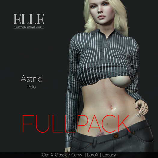 [ELLE]  Astrid Polo - FULLPACK -